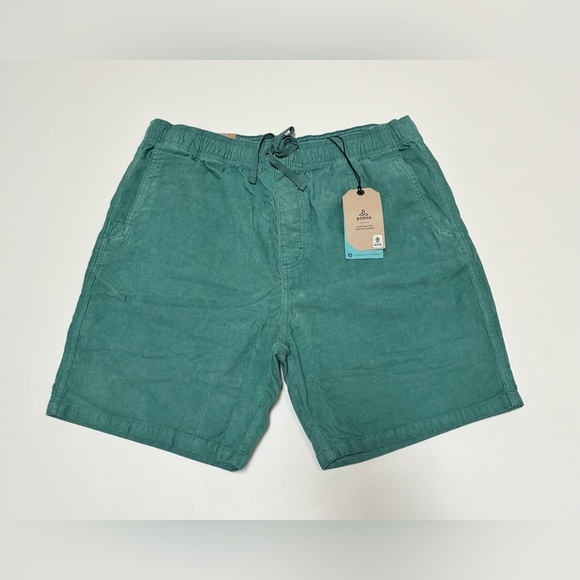 prAna Canyon Camp 7" Shorts Men’s Size XL Organic Cotton Cove Corduroy - Picture 3 of 10